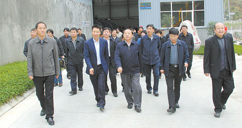 全市重大項目建設(shè)現(xiàn)場觀摩會進入第二天